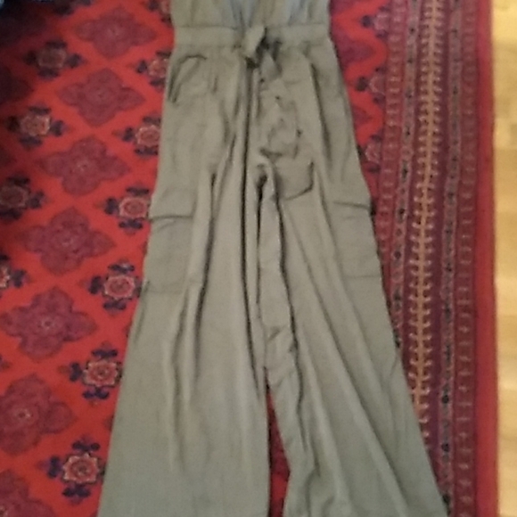 BNOT Olive Green  Jumpsuit - Picture 3 of 5